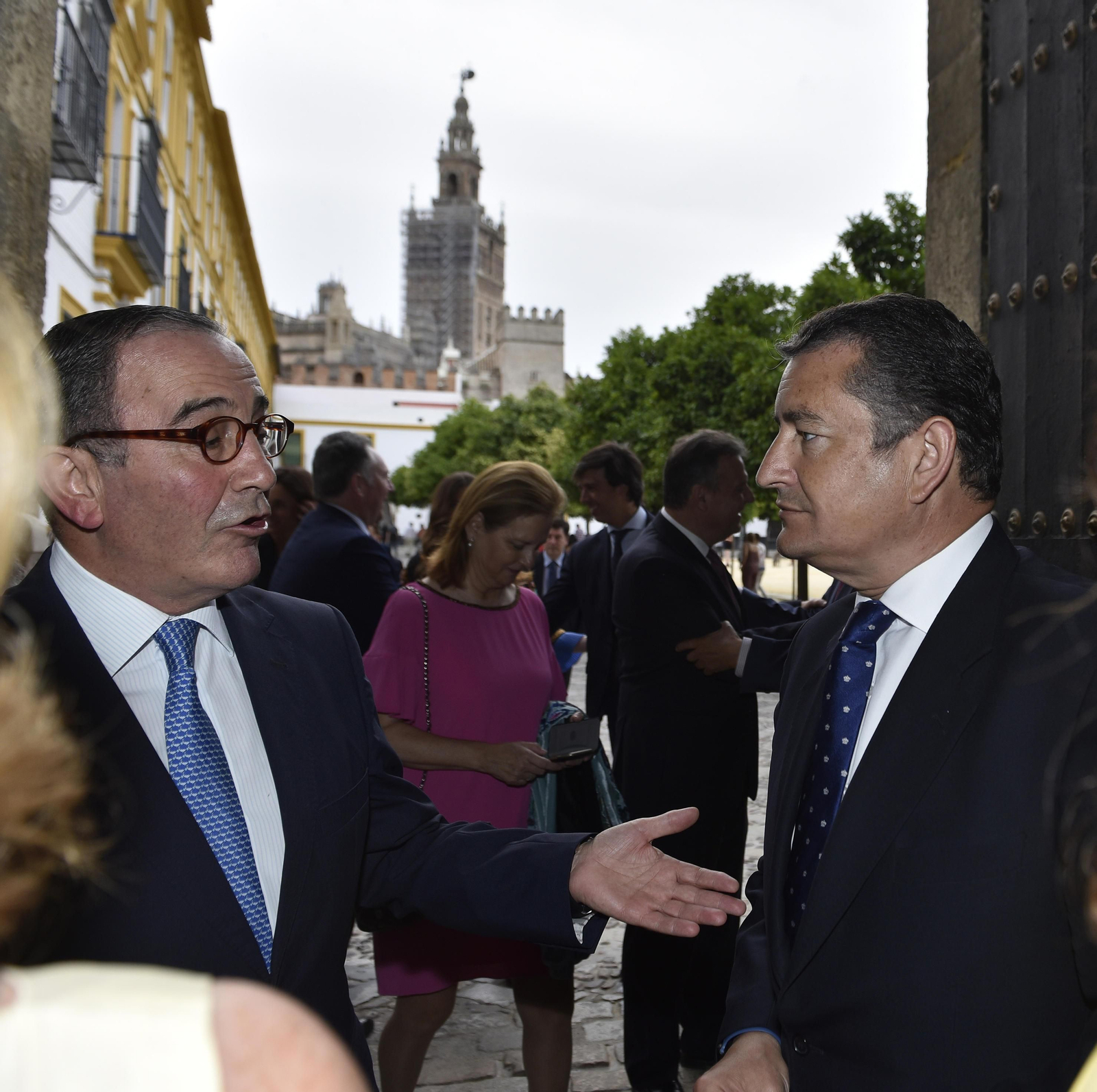 Los asistentes al VII Premio Manuel Clavero