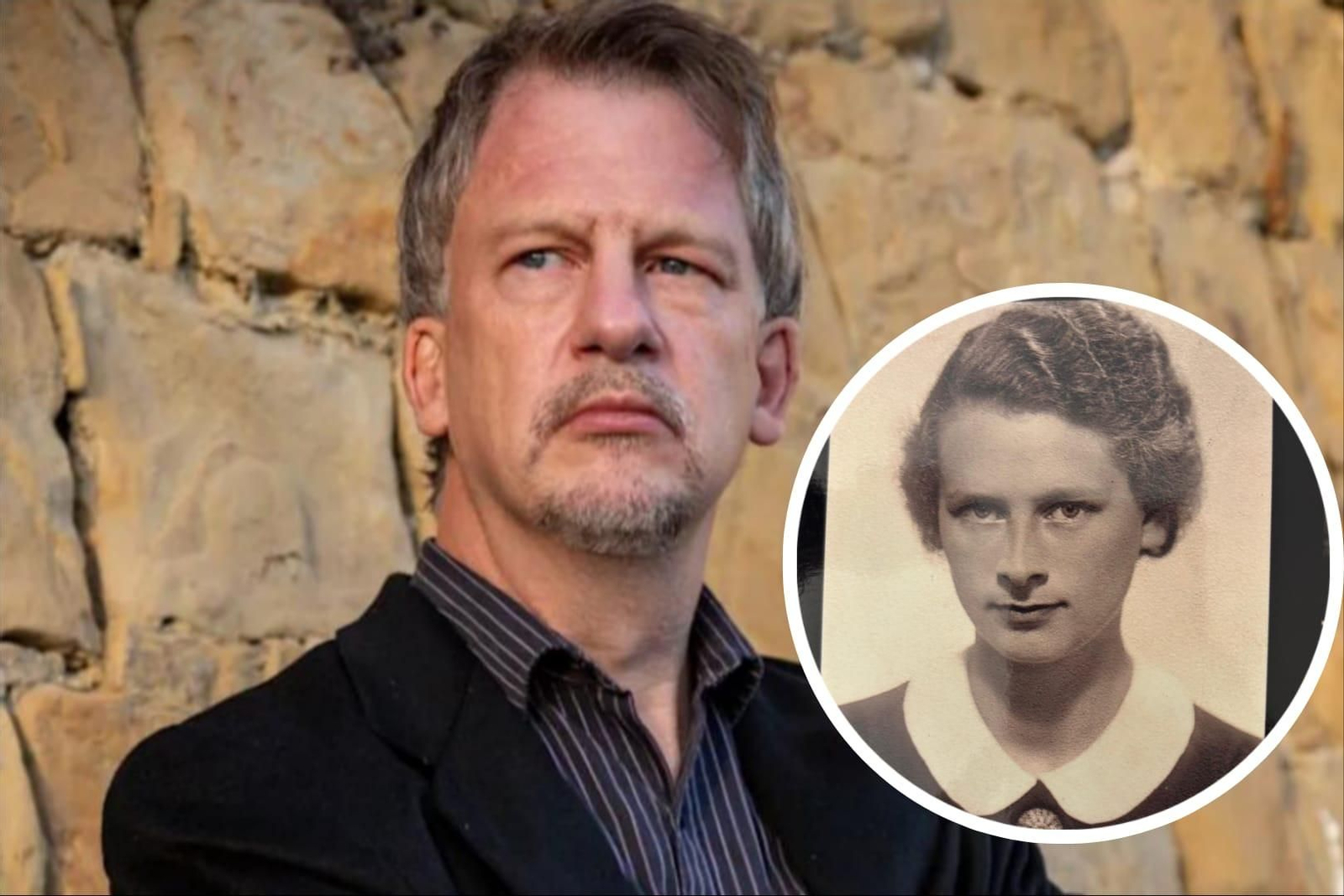 Henrik Lenkeit y su abuela, amante del nazi Heinrich Himmler.