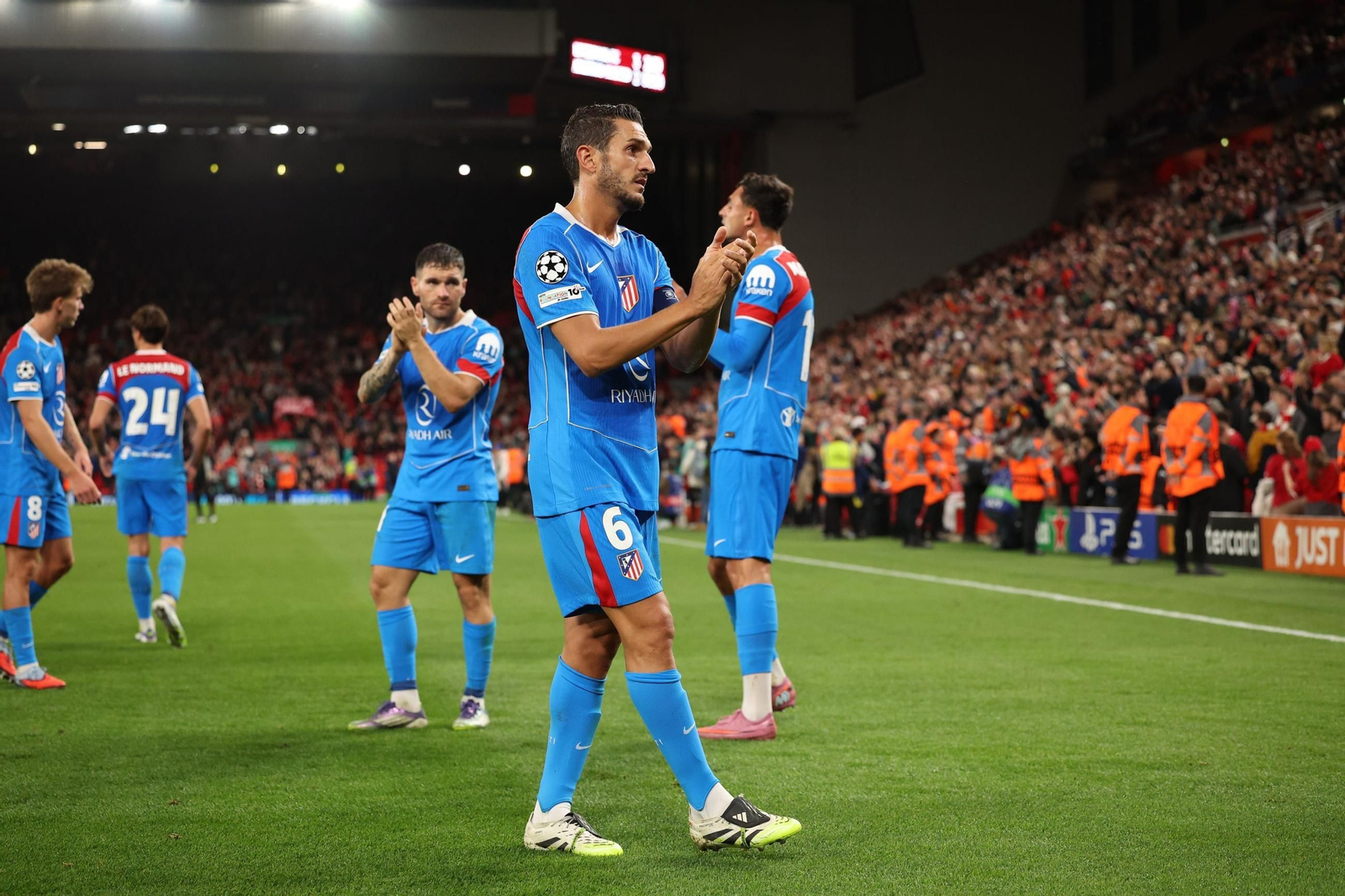 Las fotos del Liverpool - Atlético de Madrid
