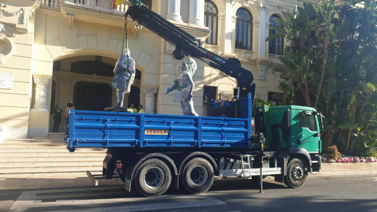 Las fotos del regreso del Marqués de Larios a la Alameda