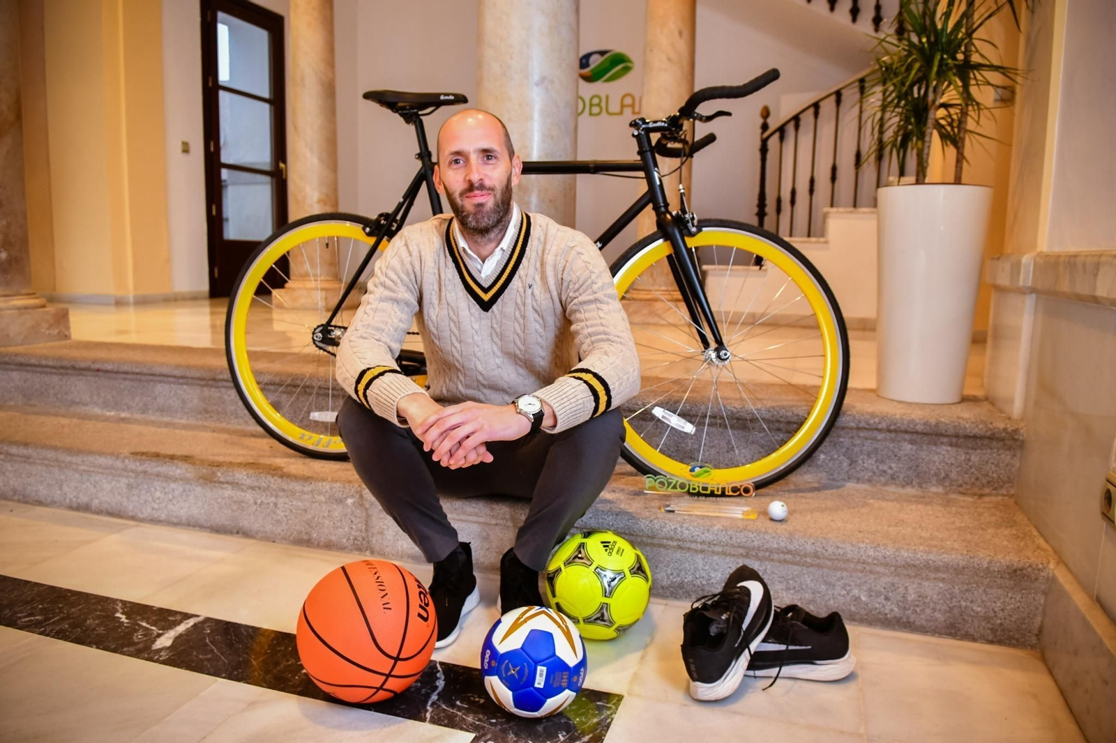 El concejal de Deportes, Eduardo Lucena.