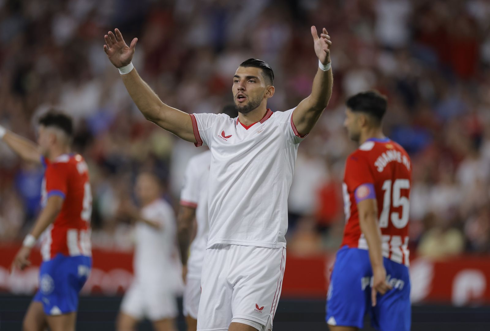 Las fotos del Sevilla fc-Girona