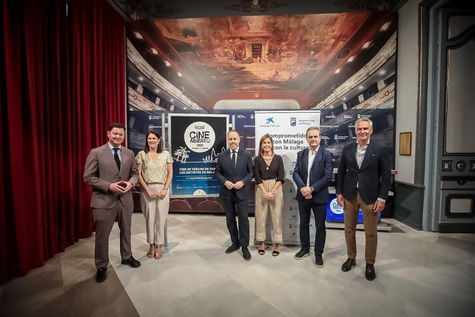 Presentación del ciclo Cine Abierto este jueves en el Teatro Cervantes.