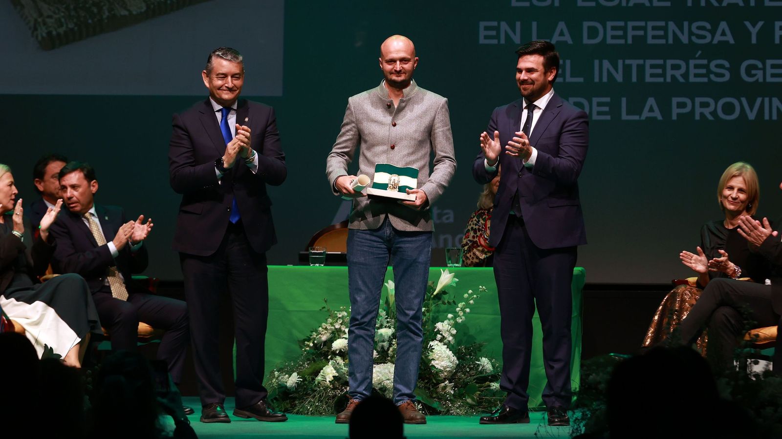 Imágenes de los premios Banderas de Andalucía de la Provincia de Cádiz en Jerez