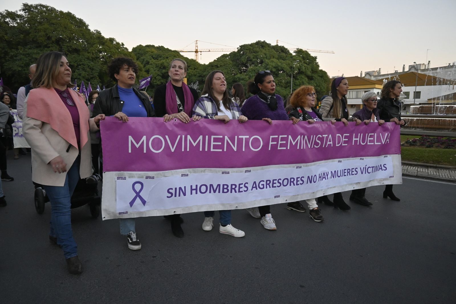 Manifestación del 25N en Imágenes.