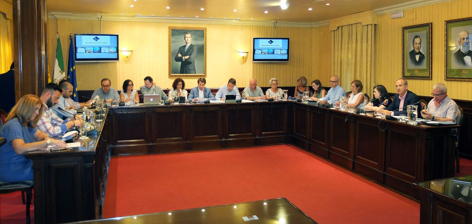 Un momento de la sesión plenaria de julio.