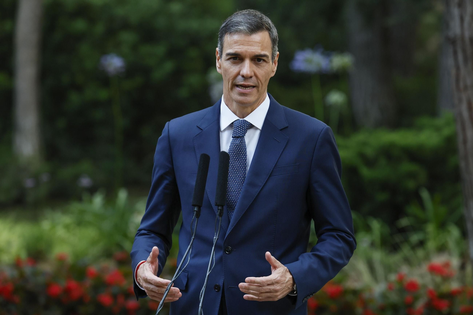 El presidente del Gobierno, Pedro Sánchez, el pasado martes en Palma.