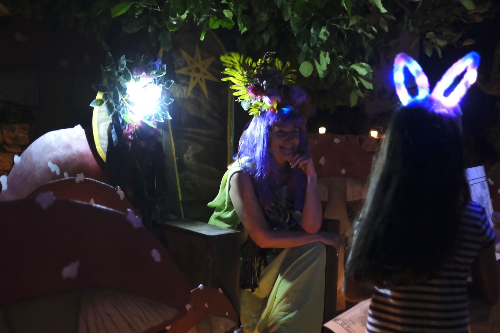 Bosque Encatando de Parauta, una noche mágica en fotos.