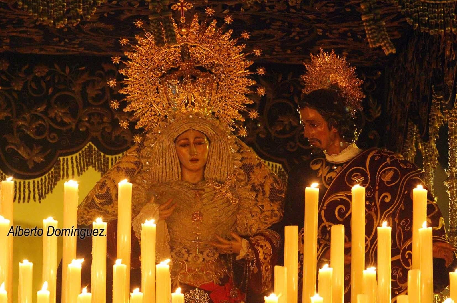 Las imágenes del Nazareno. La Madrugá.