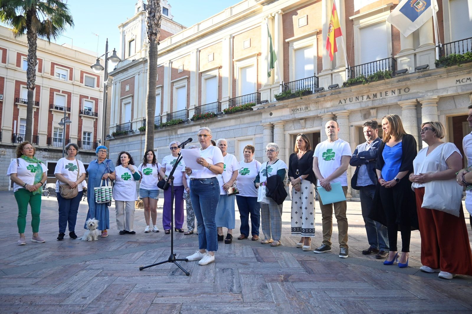 Lectura del manifiesto de FibrOnuba.