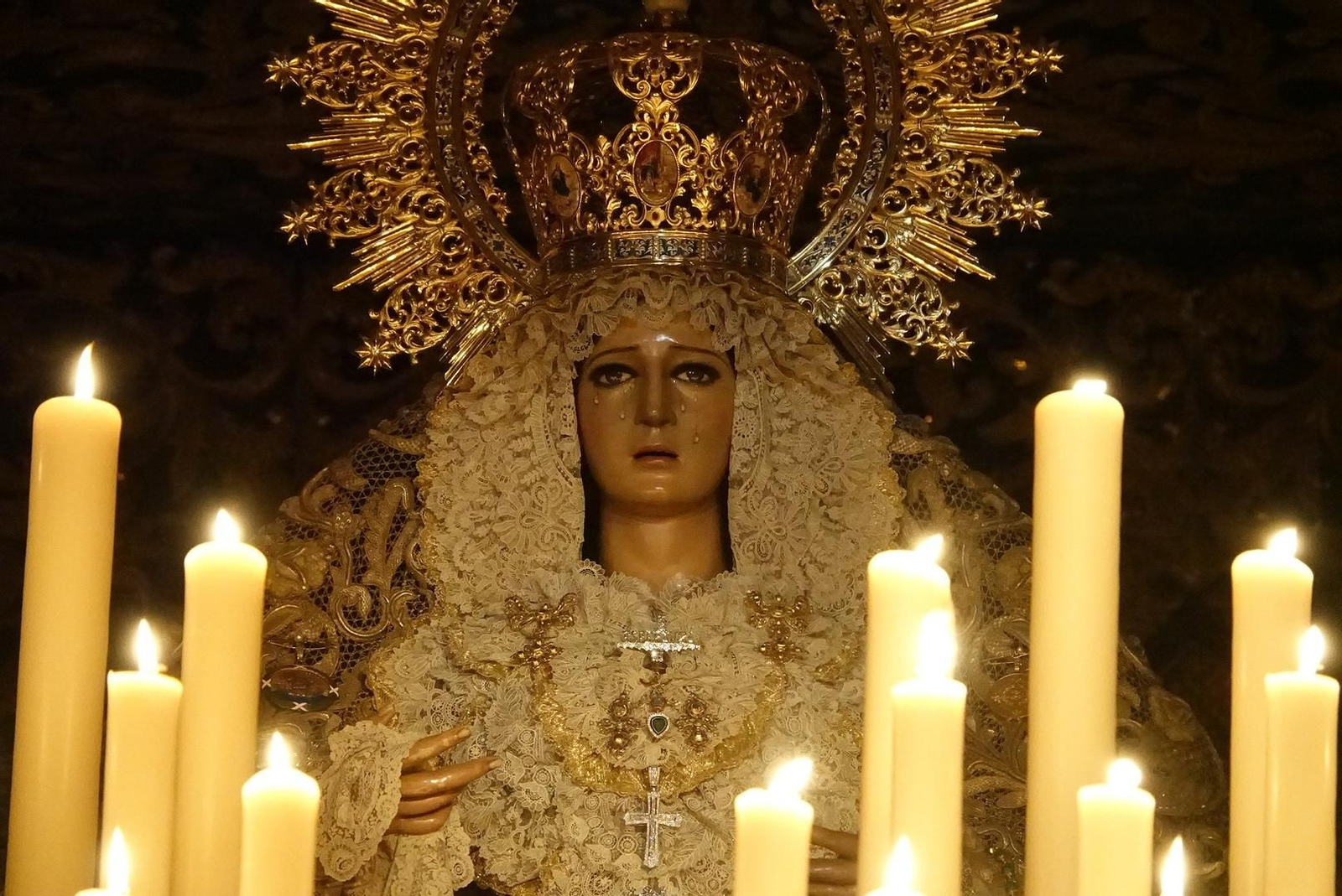 Las fotos de Esperanza, en el Jueves Santo de Málaga
