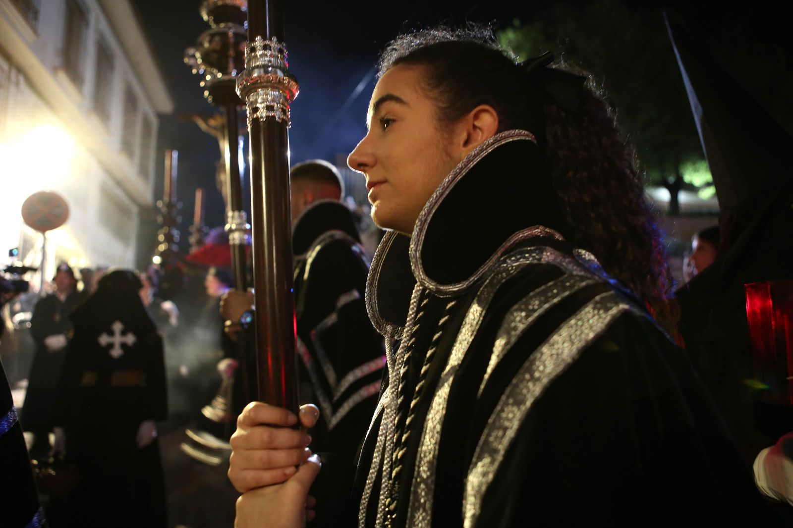 Miércoles Santo en Montilla: La procesión del Cristo del Amor, en imágenes