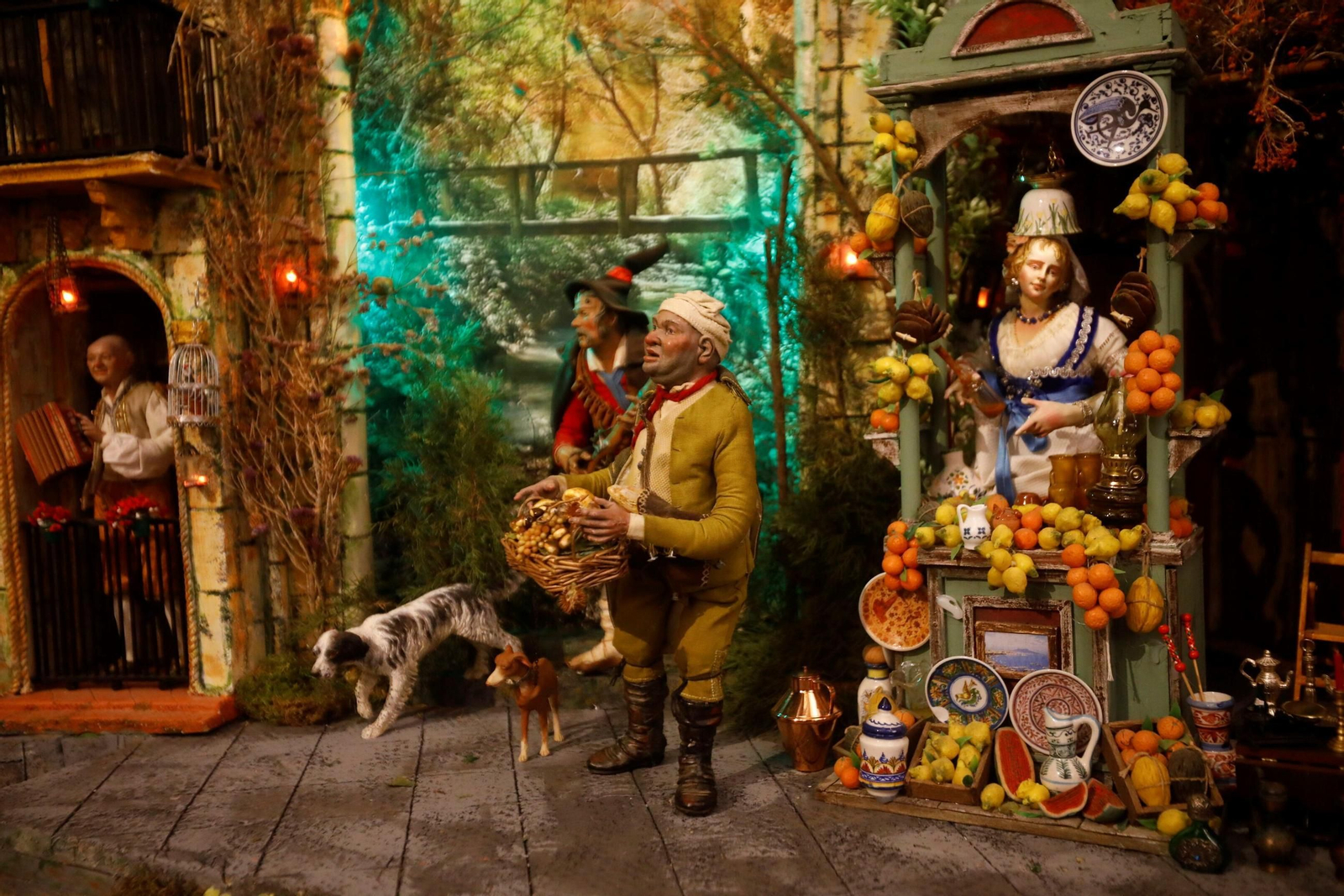 El impresionante belén napolitano de la ermita de la Alegría