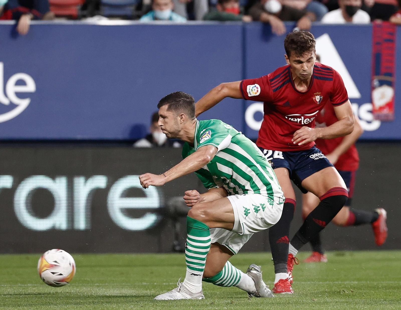 Las imágenes del Osasuna-Betis