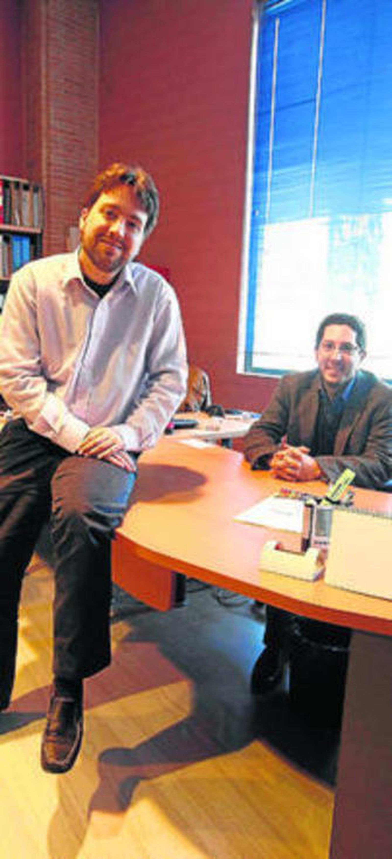 José Luis Anguita y Álvaro Gilabert.