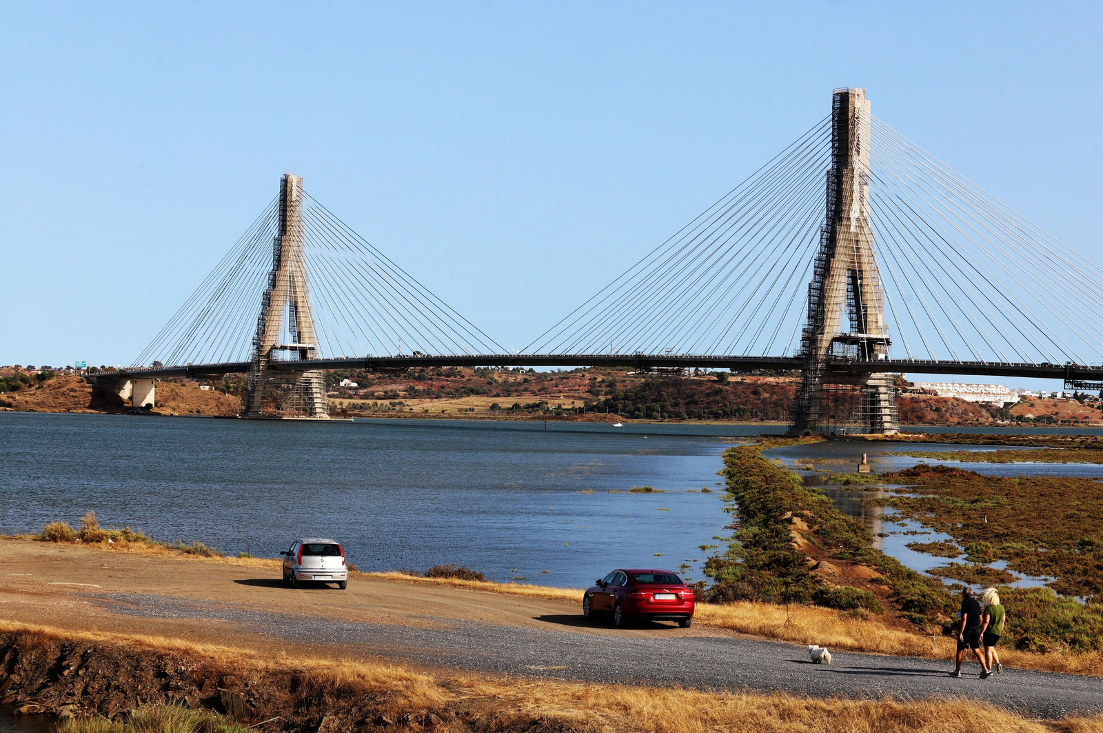 La construcción de un puente ferroviario sobre el Guadiana, una de las reclamaciones.
