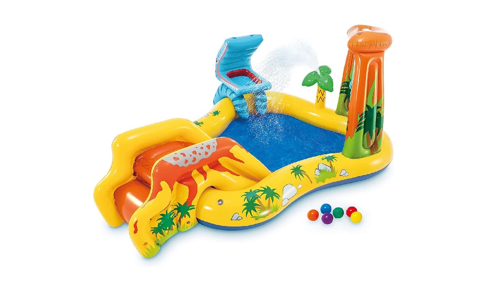 Centro de juegos hinchable Intex Jurassic playground