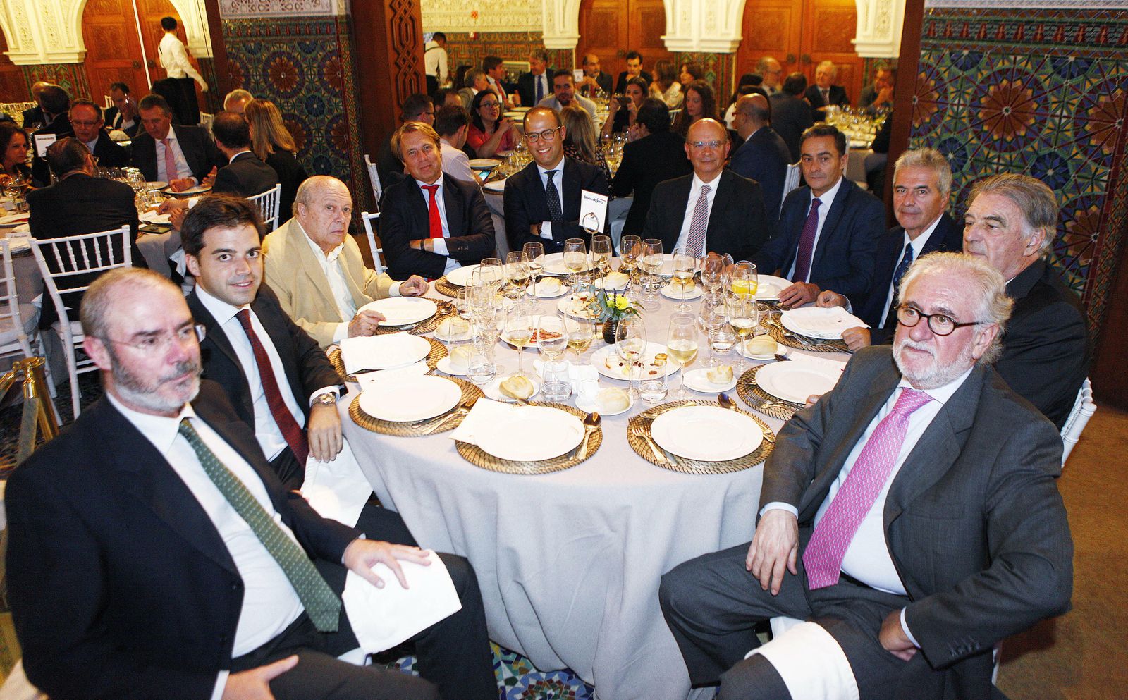 Manuel Clavero, Diego Morilla, Luis Carlos Peris, José Luis Ballester, Francisco Artega, Francisco González, Fernando Romero Candau, Miguel Ángel Arredonda y Antonio Arroyo.