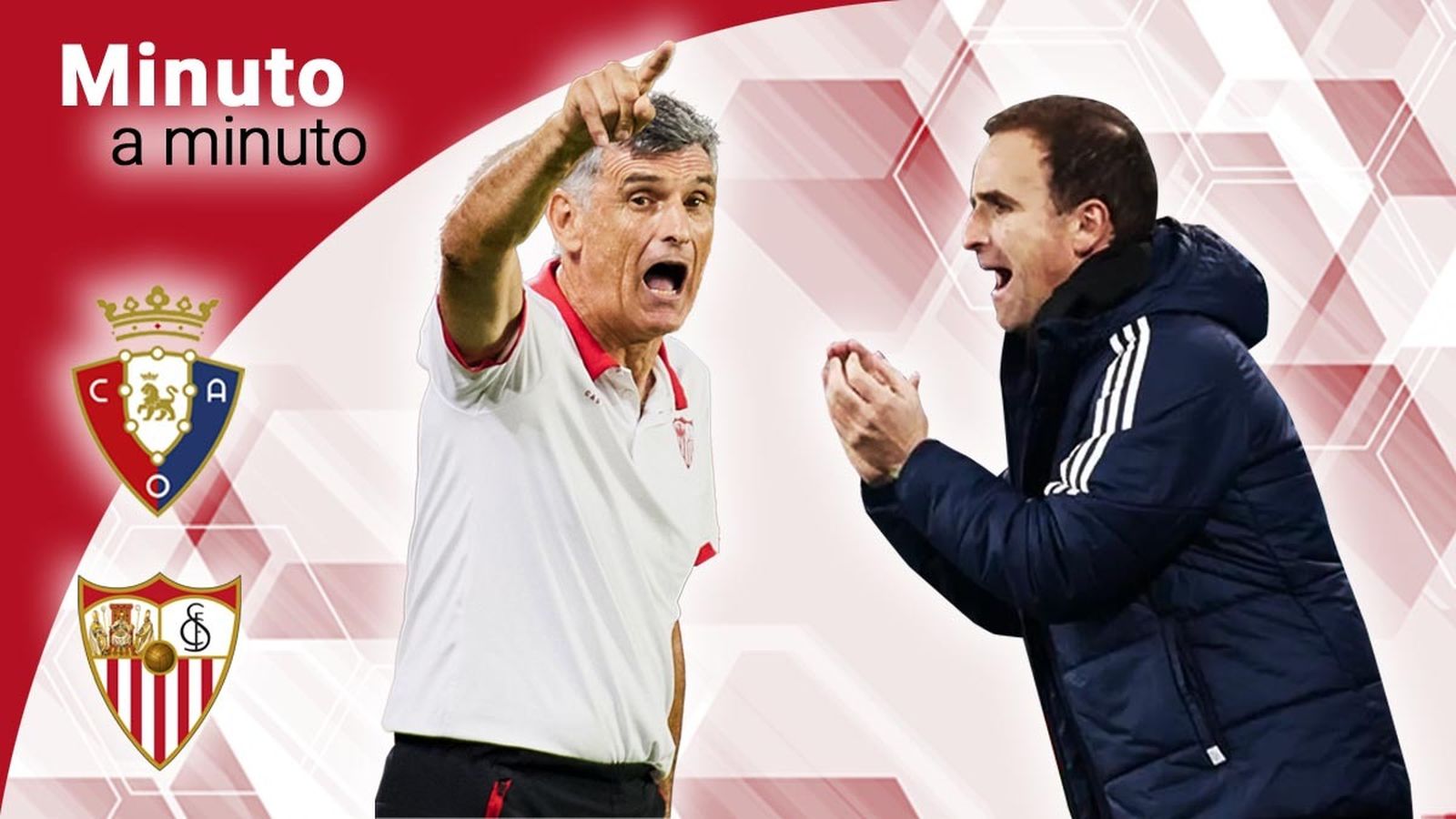 Osasuna - Sevilla de Liga: sigue el partido en directo