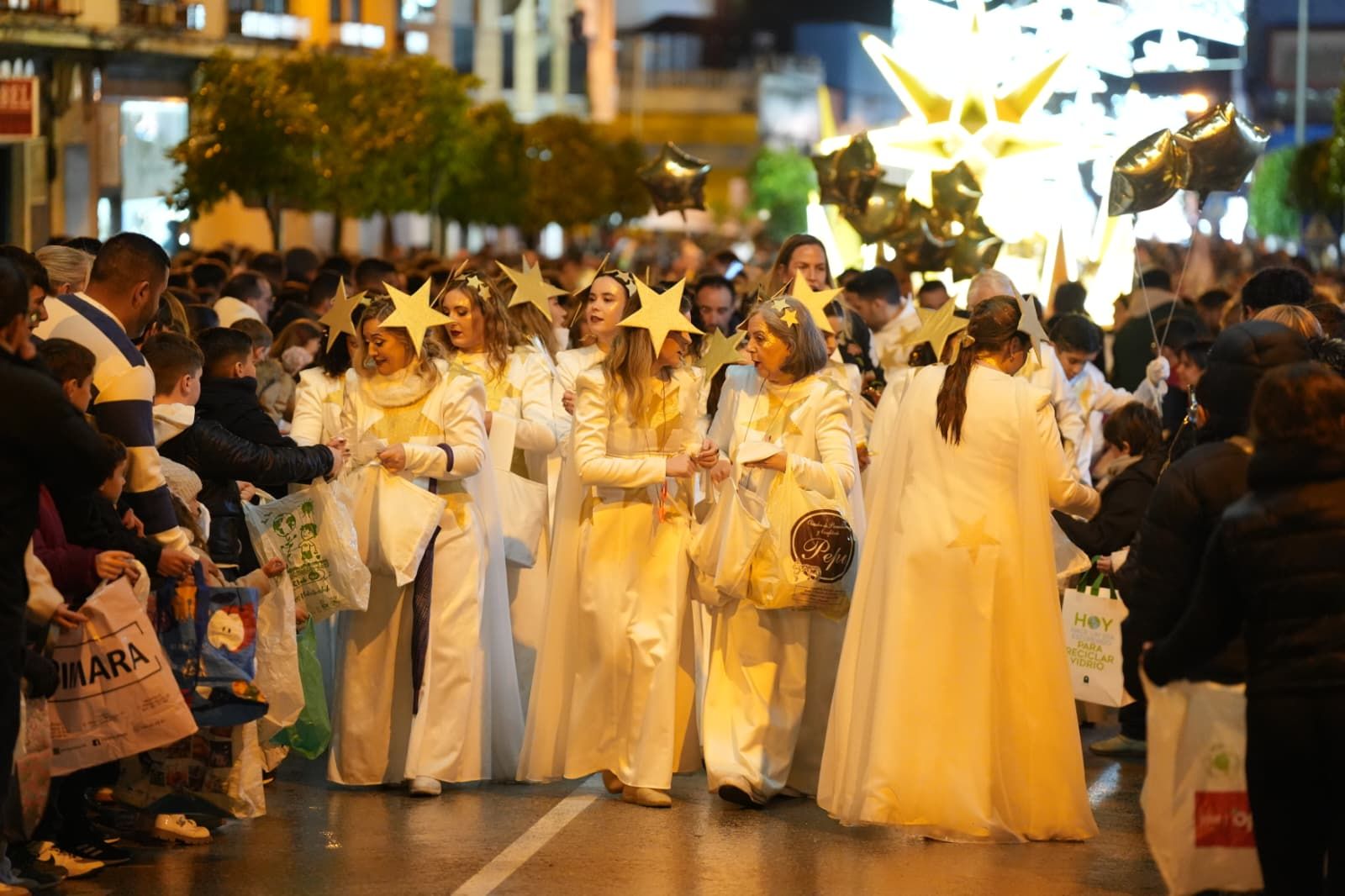 Cabalgata de Reyes Magos en Lucena