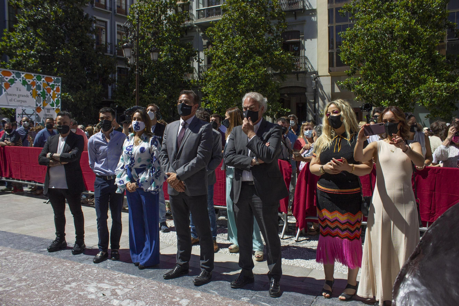 Fotos: así luce la Tarasca este 2021 en la Plaza del Carmen