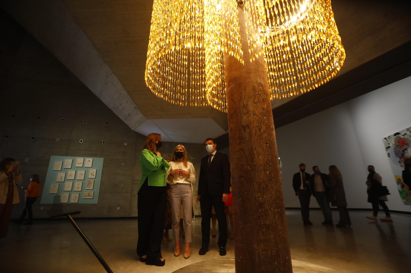 La inauguración de la exposición 'Futuros Abundantes' de Thyssen-Bornemisza en Córdoba, en imágenes