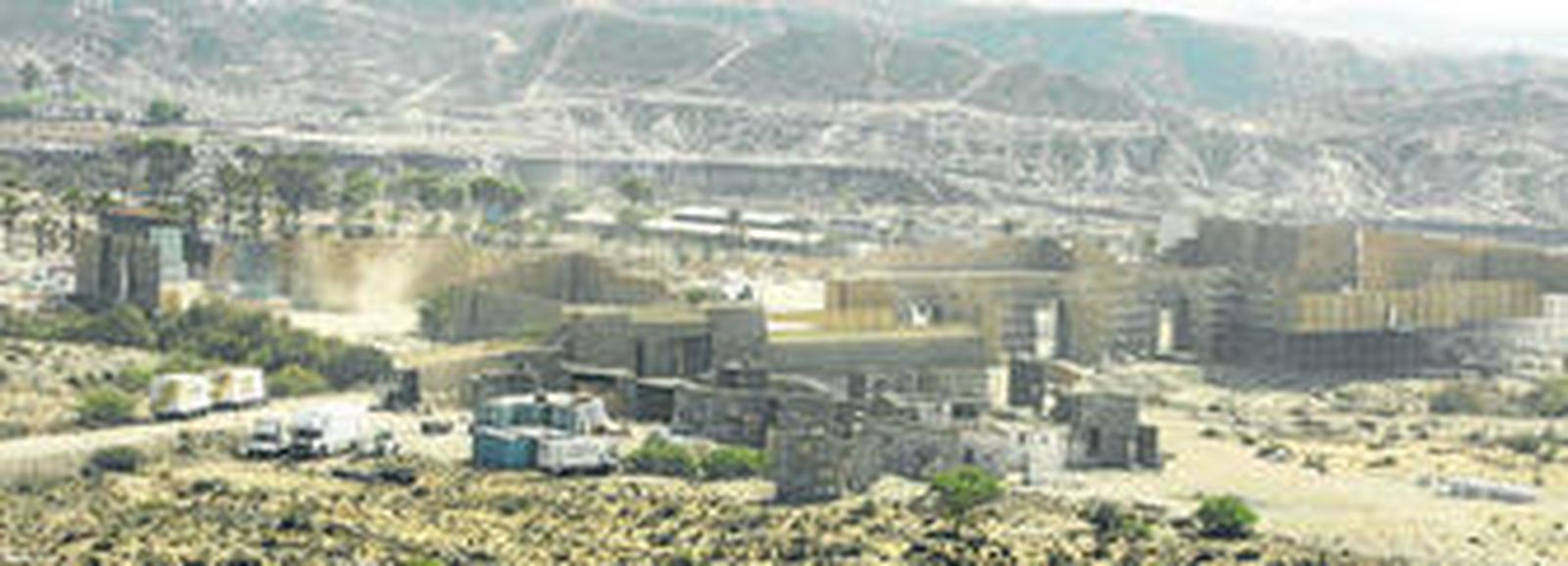 Ridley Scott vive en pleno centro.