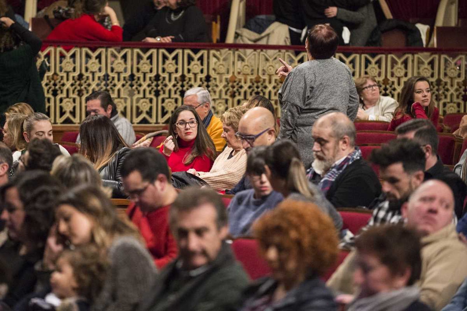 Las imágenes de la decimonovena función clasificatoria