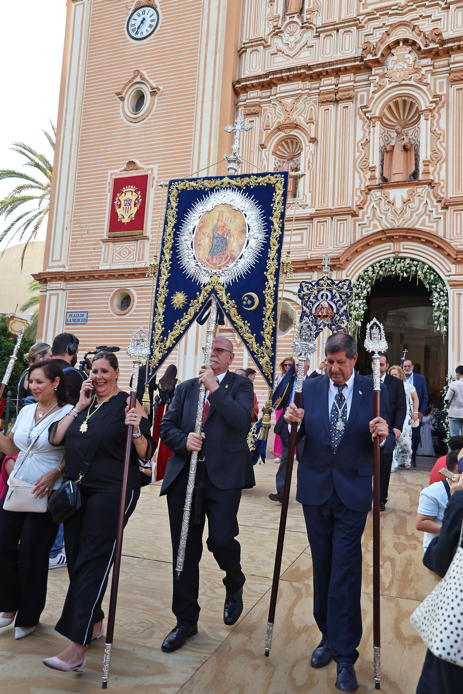Imágenes de la procesión del Corpus Christi por las calles de Huelva