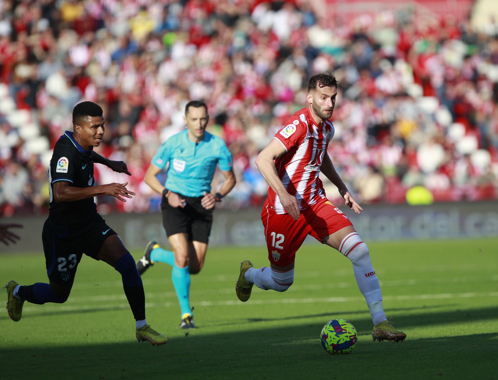 Imágenes del partido U.D. Almería-Atlético de Madrid