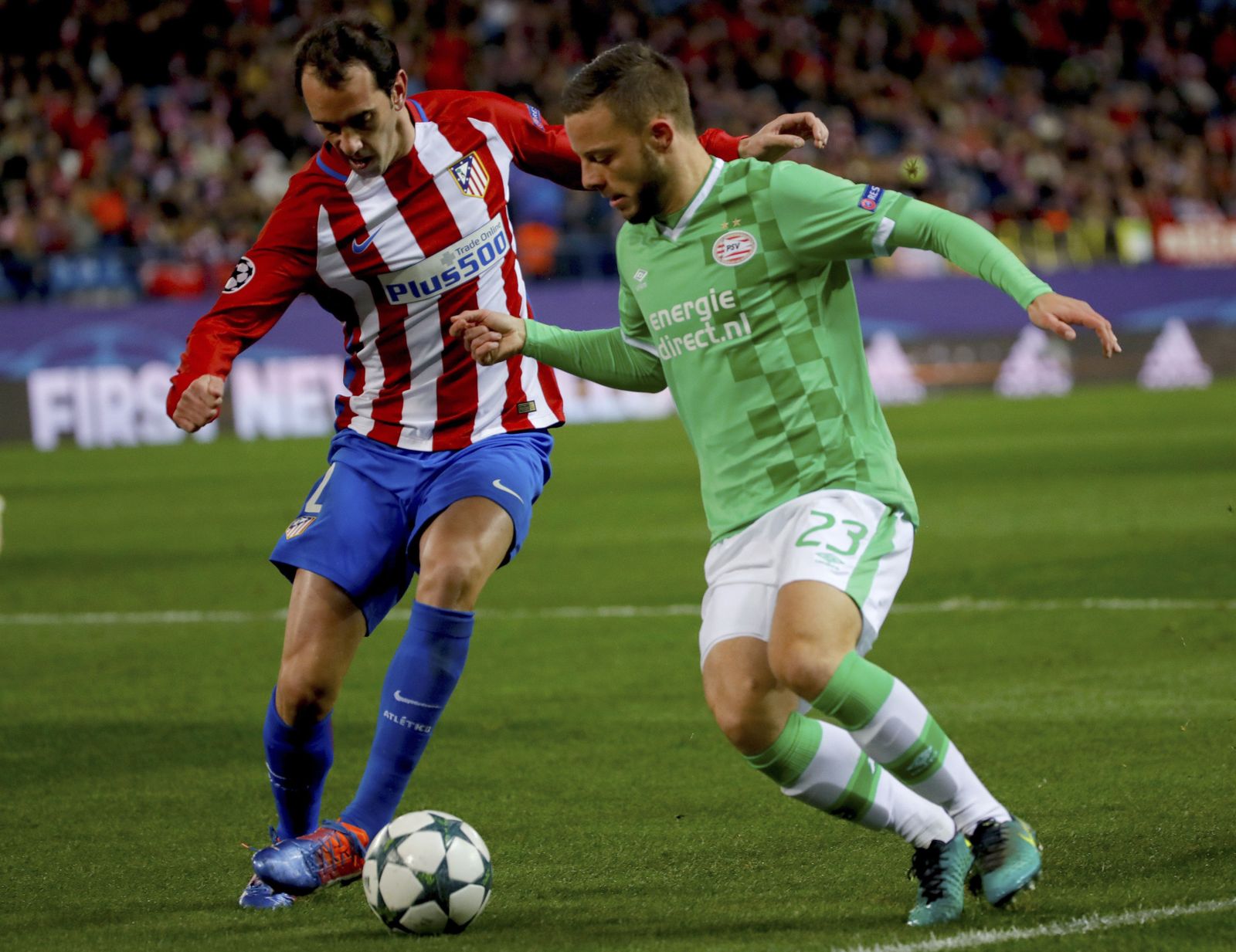 El Atlético-PSV de 'Champions'
