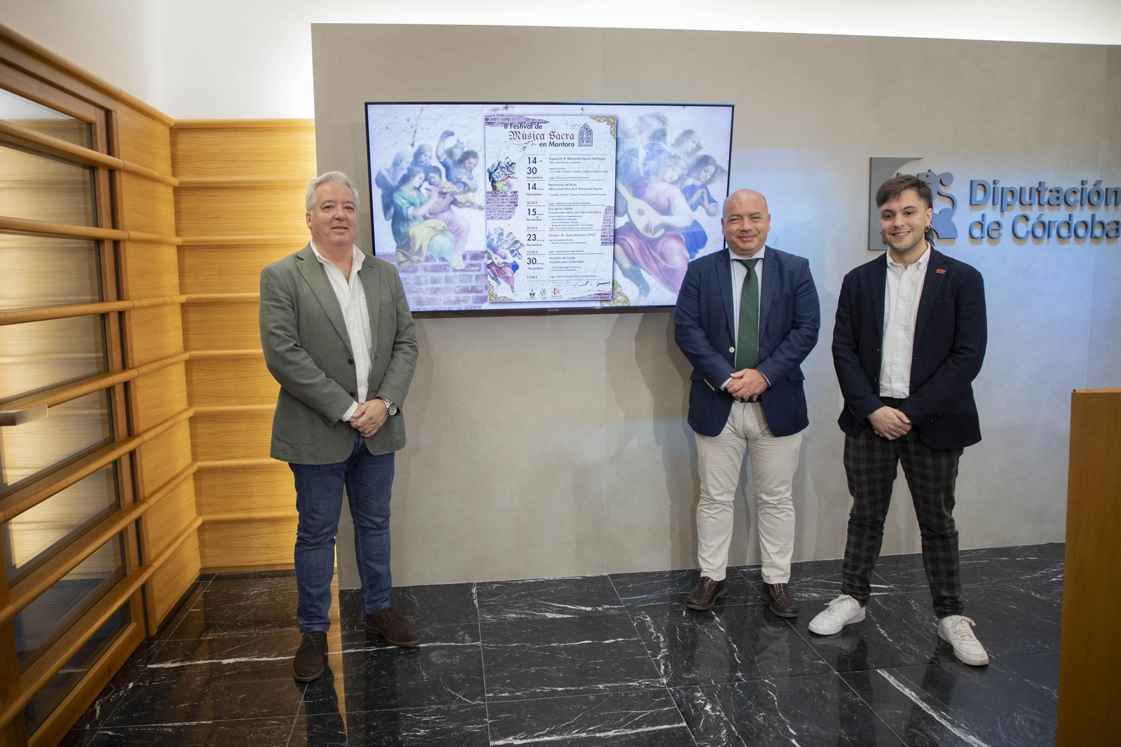 Presentación del II Festival de Música Sacra de Montoro.