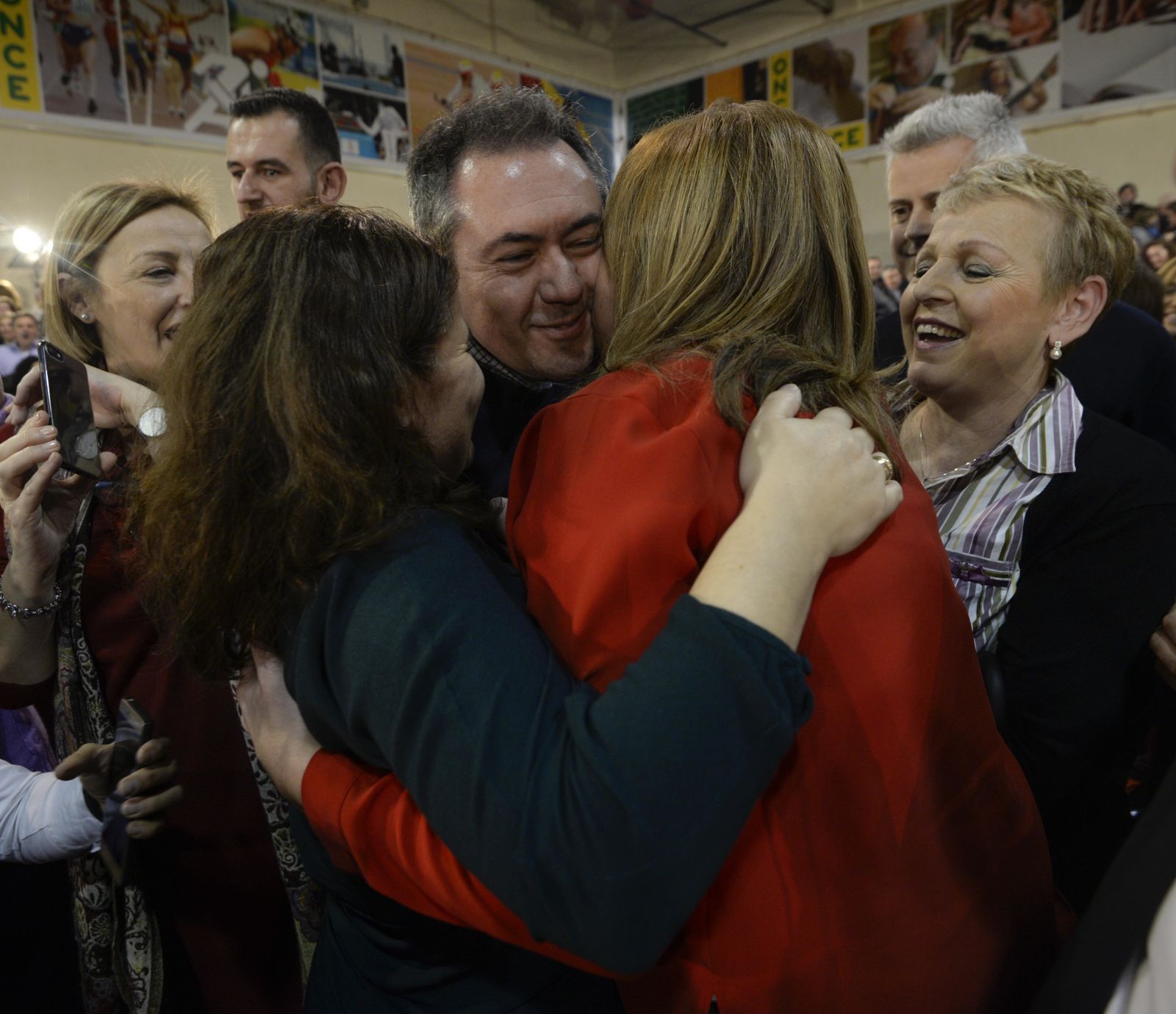 El acto de Susana Díaz con los alcaldes socialistas en Madrid