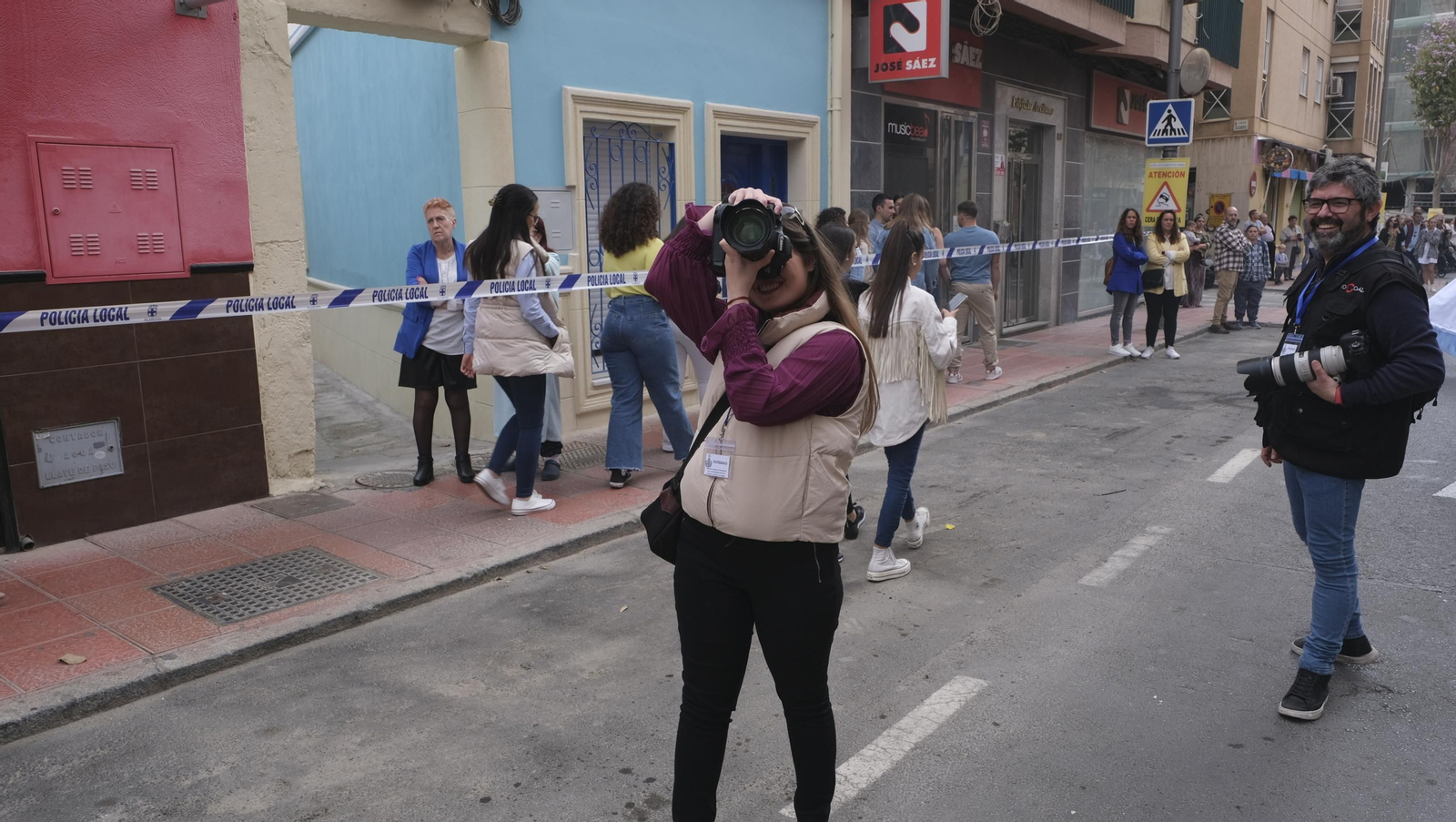 La procesión de Los Ángeles en Almería, en imágenes