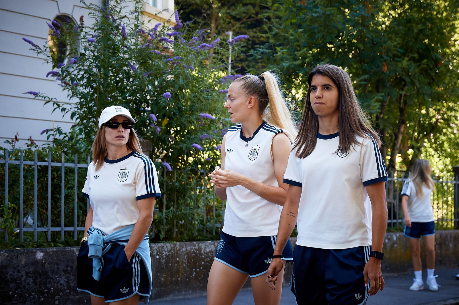 Las fotos de España antes de enfrentarse a Suiza en la Eurocopa femenina