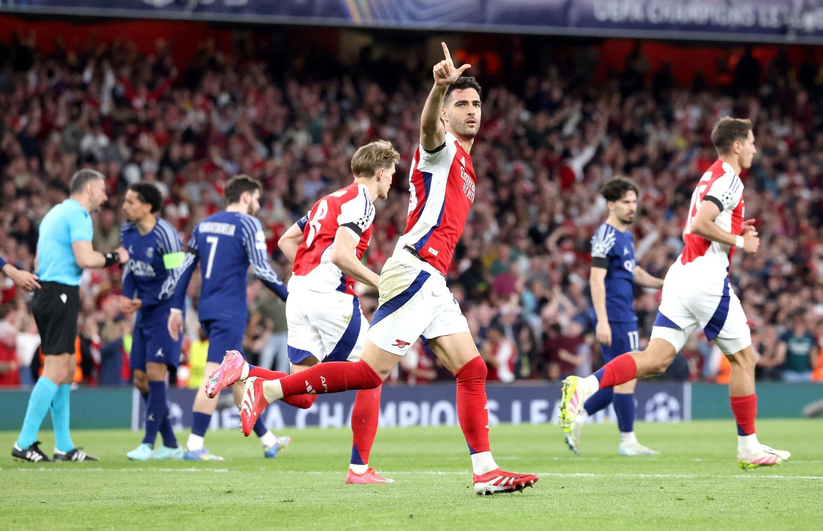 Las mejores fotos del Arsenal - PSG