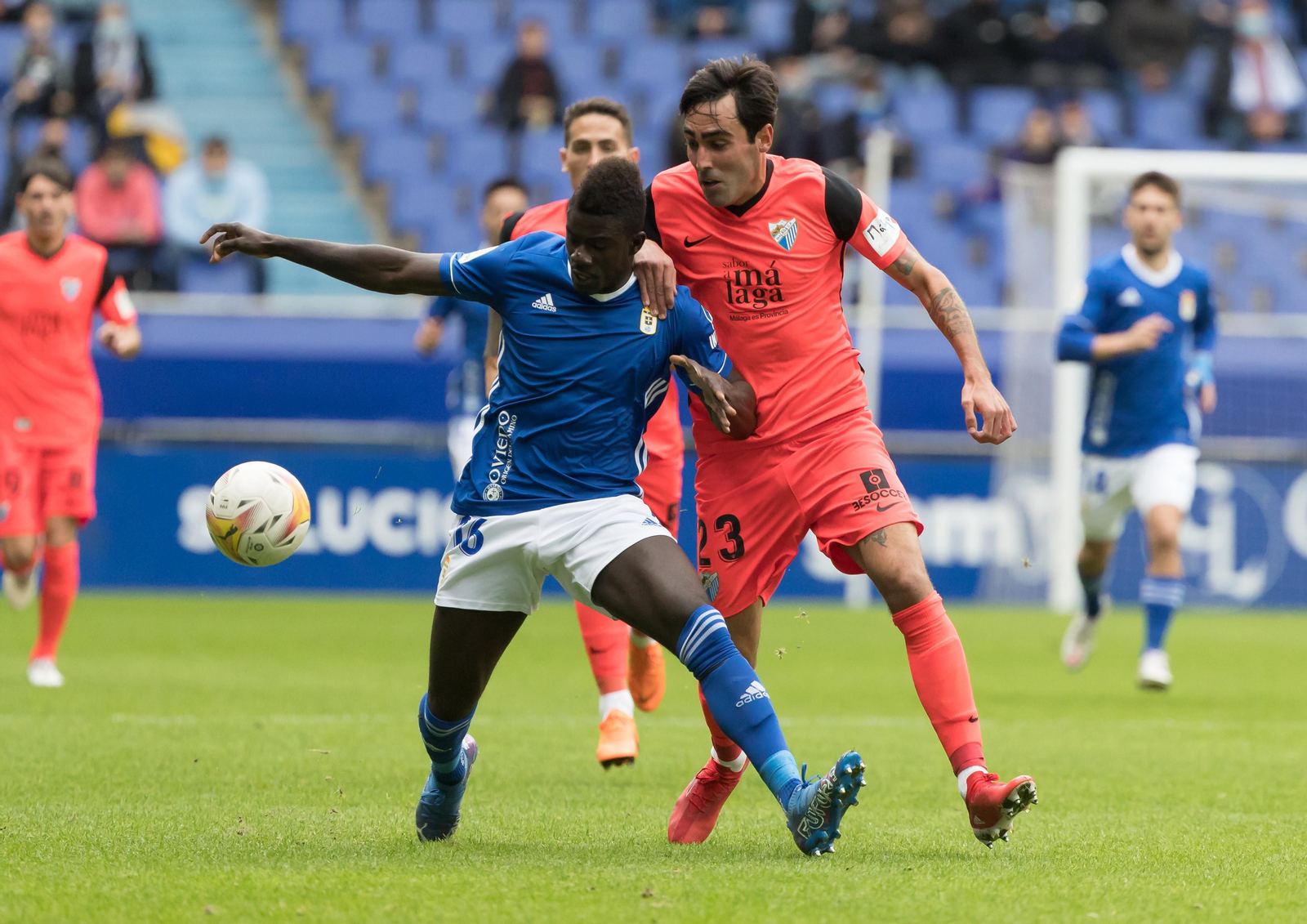 Las fotos del Real Oviedo-Málaga CF