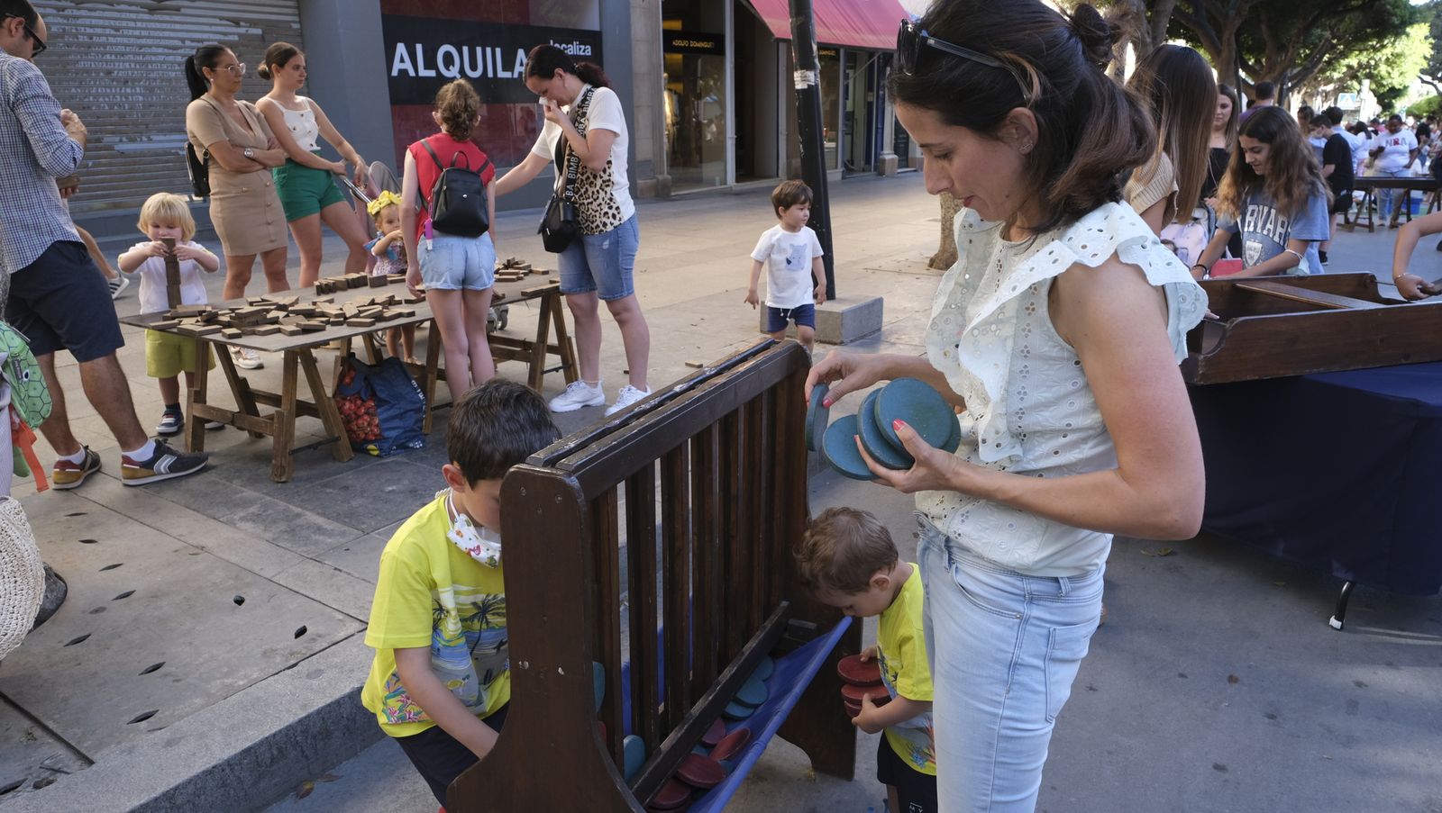 Imágenes de la Noche en Blanco de Almería