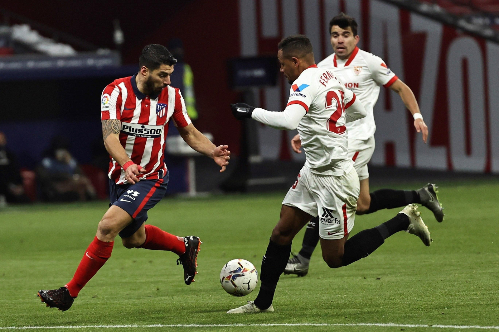 La imágenes del Atlético de Madrid-Sevilla FC