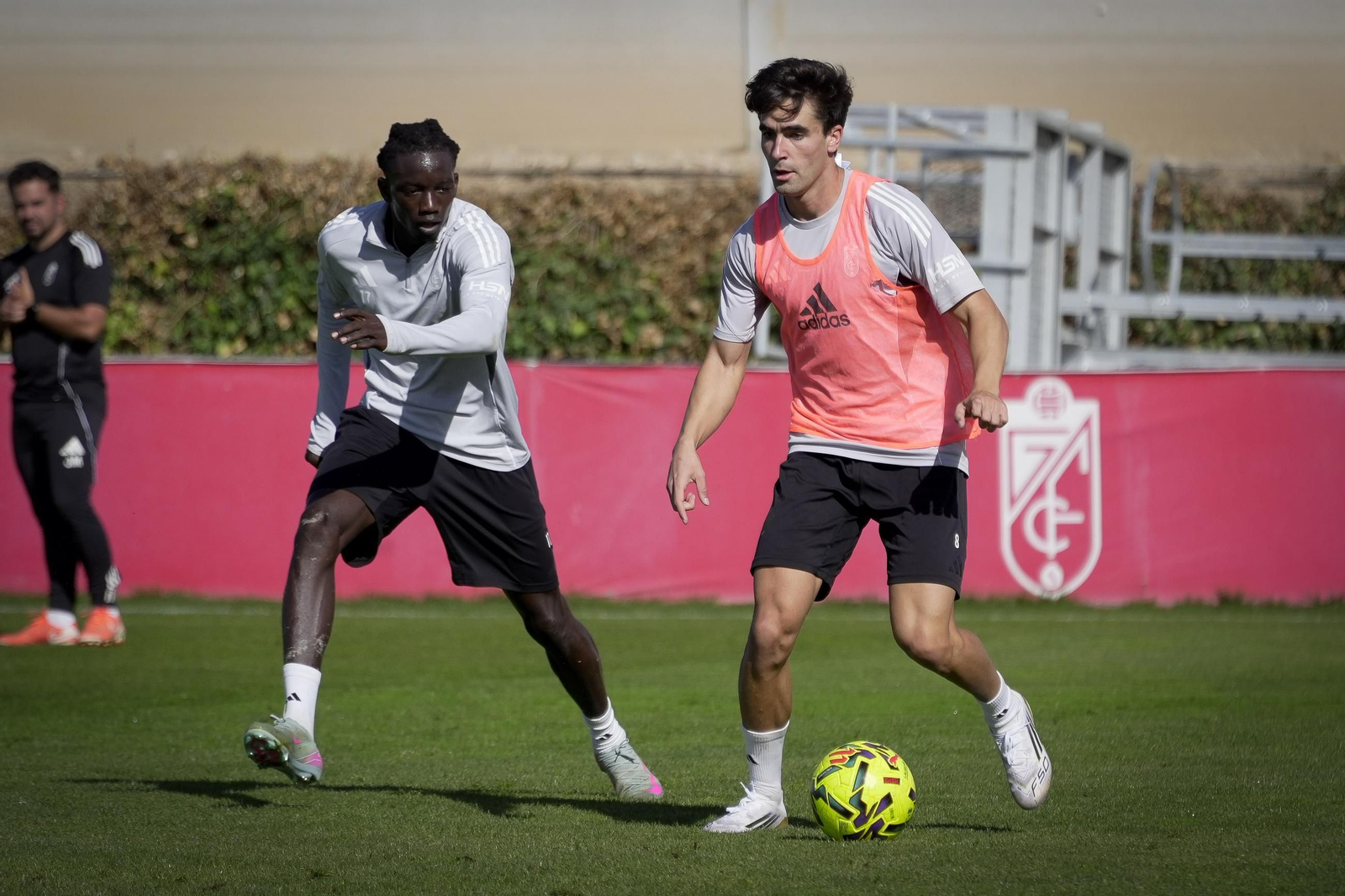 Las imágenes del entrenamiento del Granada CF