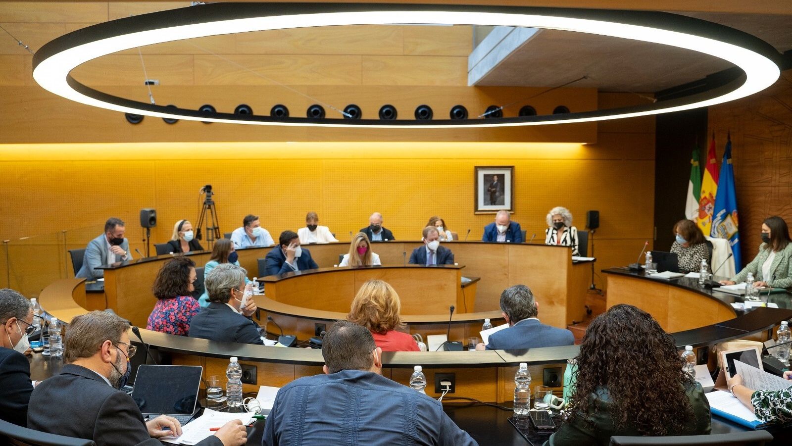 Sesión plenaria celebrada el jueves en el Ayuntamiento de San Fernando.