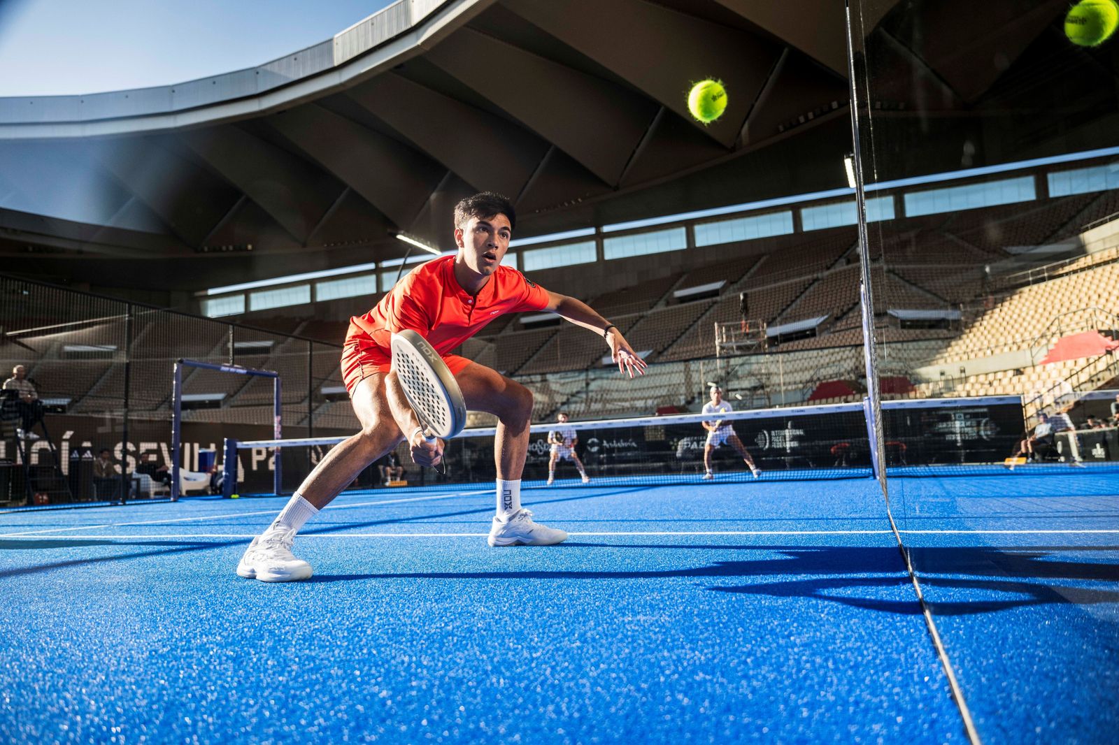 Las mejores fotos de la segunda jornada del pádel en el Estadio de la Cartuja