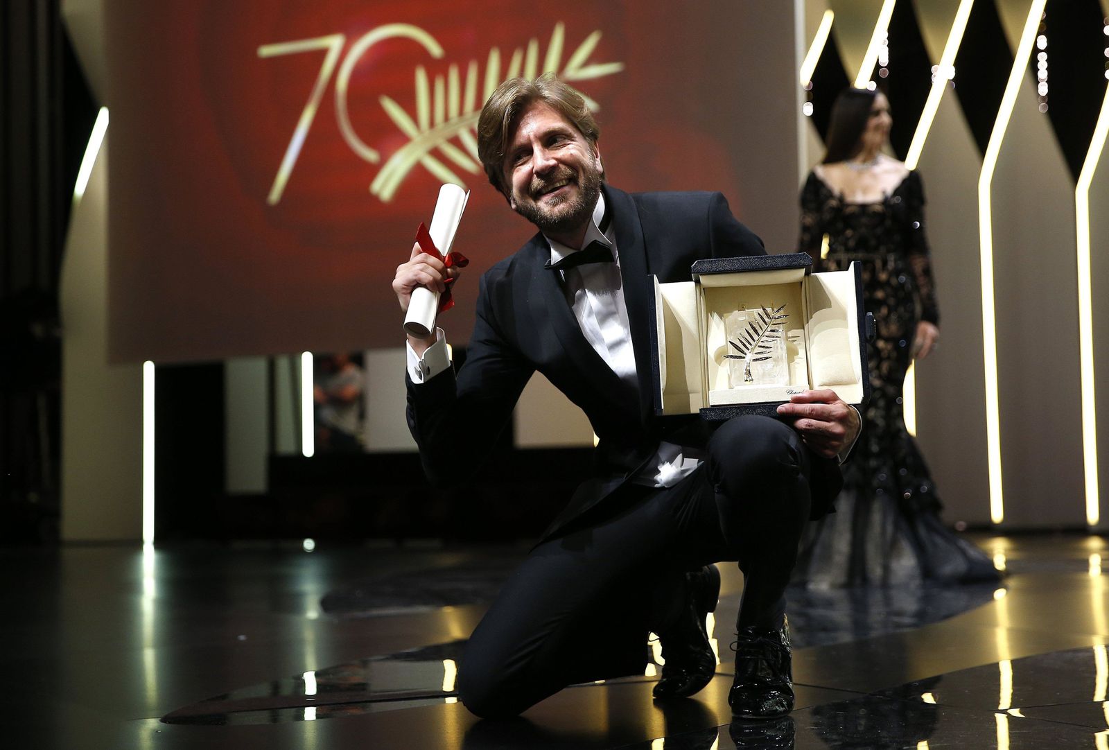 Ruben Östlund consolida la gran repercusión internacional que tuvo con 'Tourist' con esta Palma de Oro a su nuevo filme.
