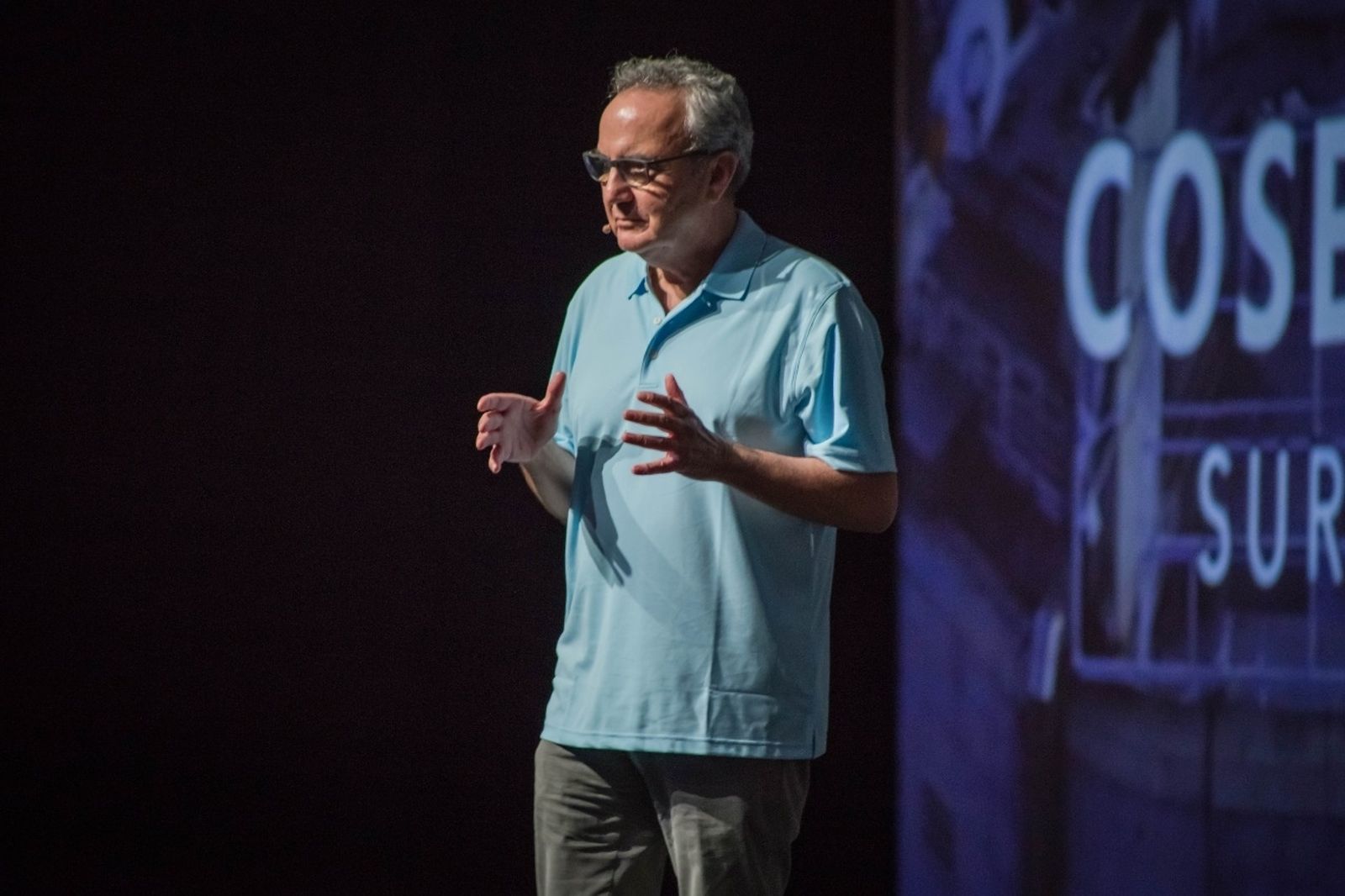 Francisco Martínez-Cosentino, durante su intervención en la convención.