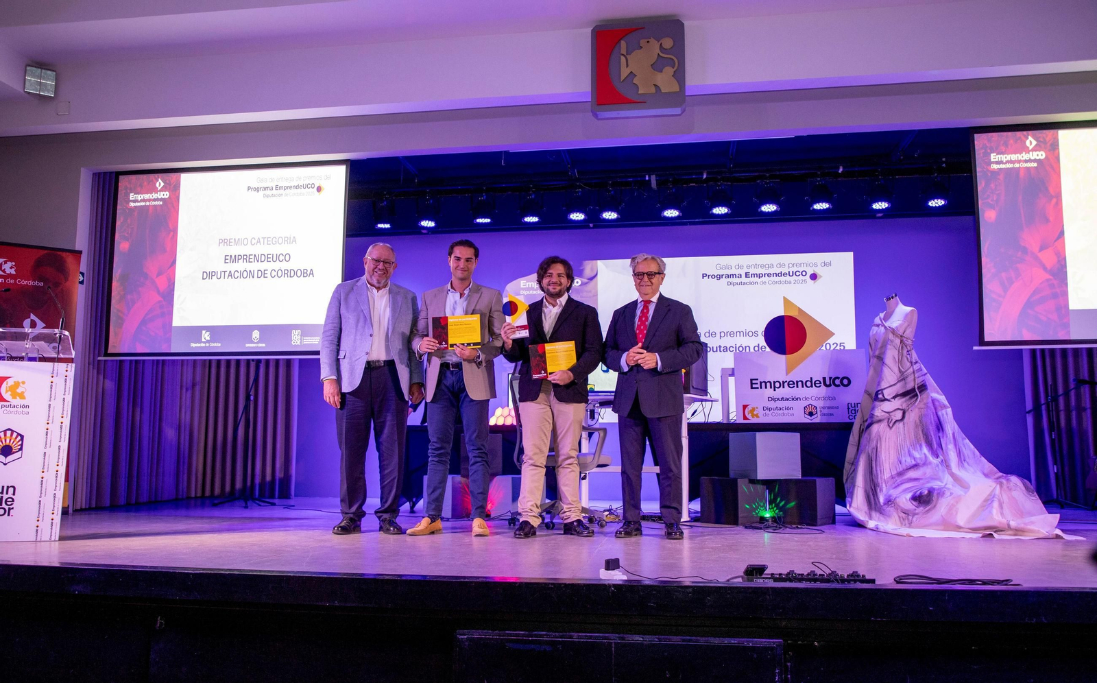 La entrega de los premios EmprendeUCO, en imágenes