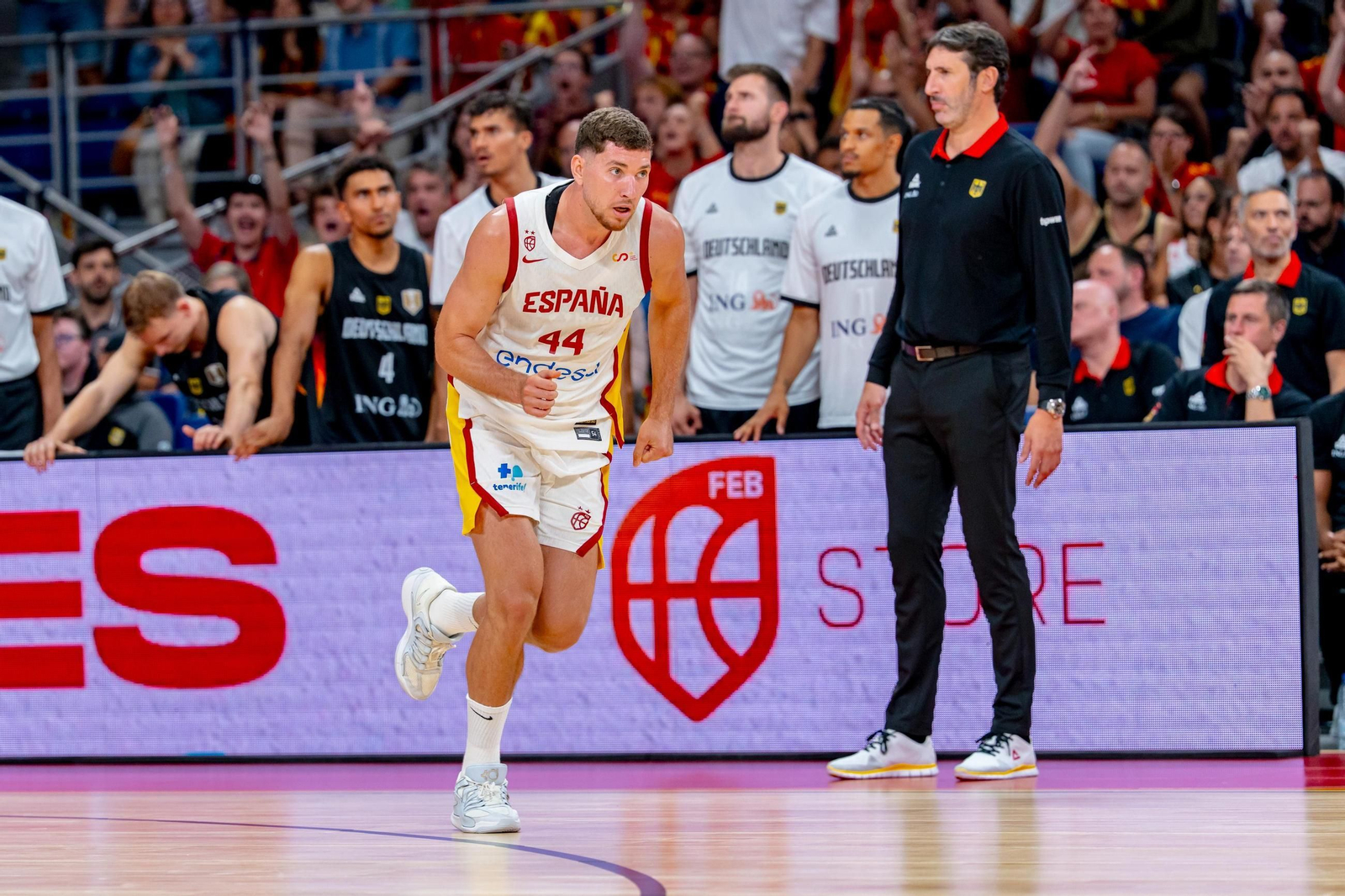 Las mejores fotos del España-Alemania de baloncesto