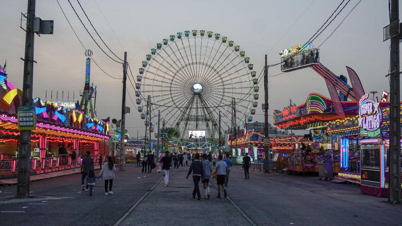 Los cacharritos de la Feria de Abril de Sevilla