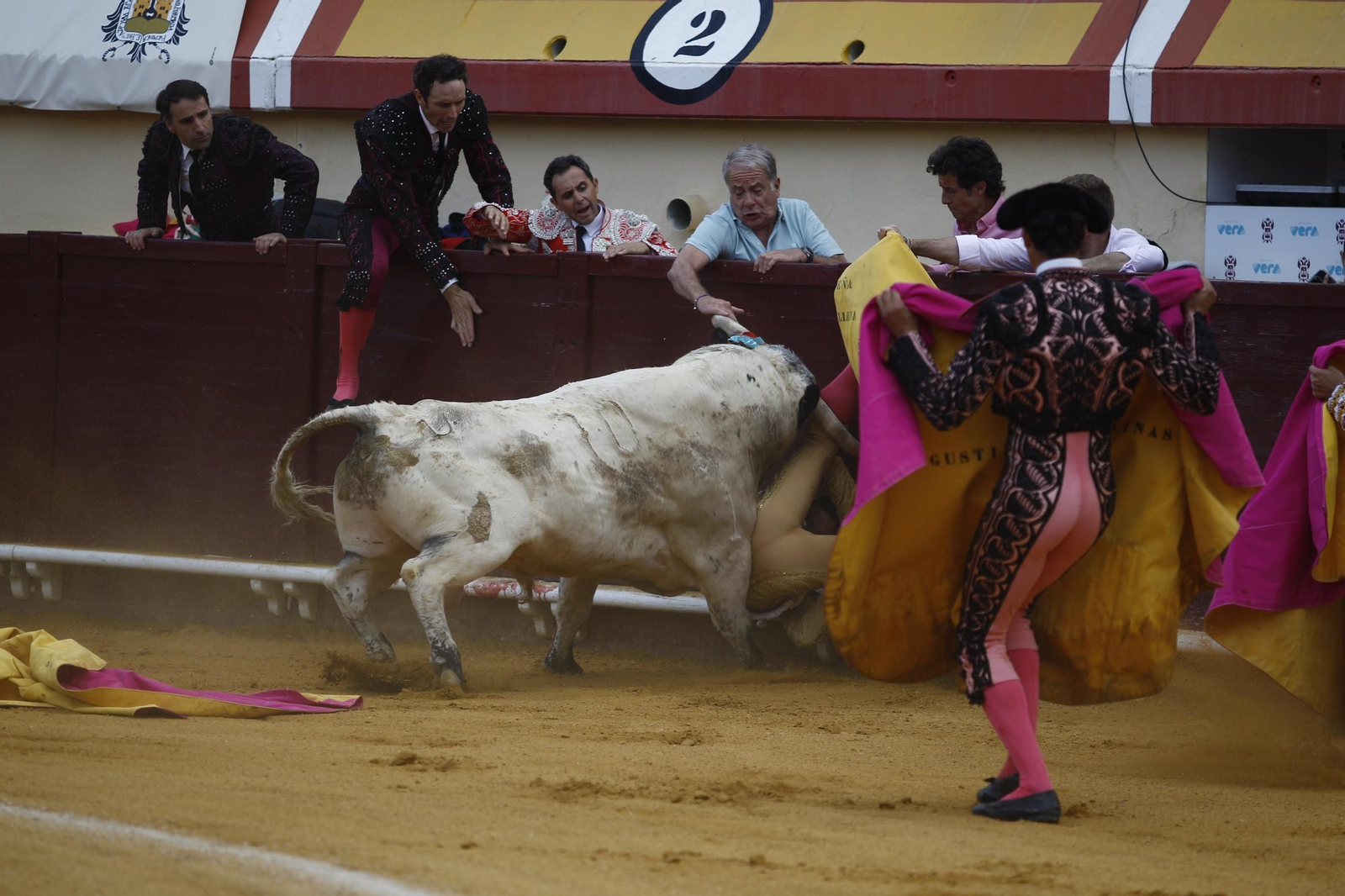 Corrida de toros en Vera, en imágenes