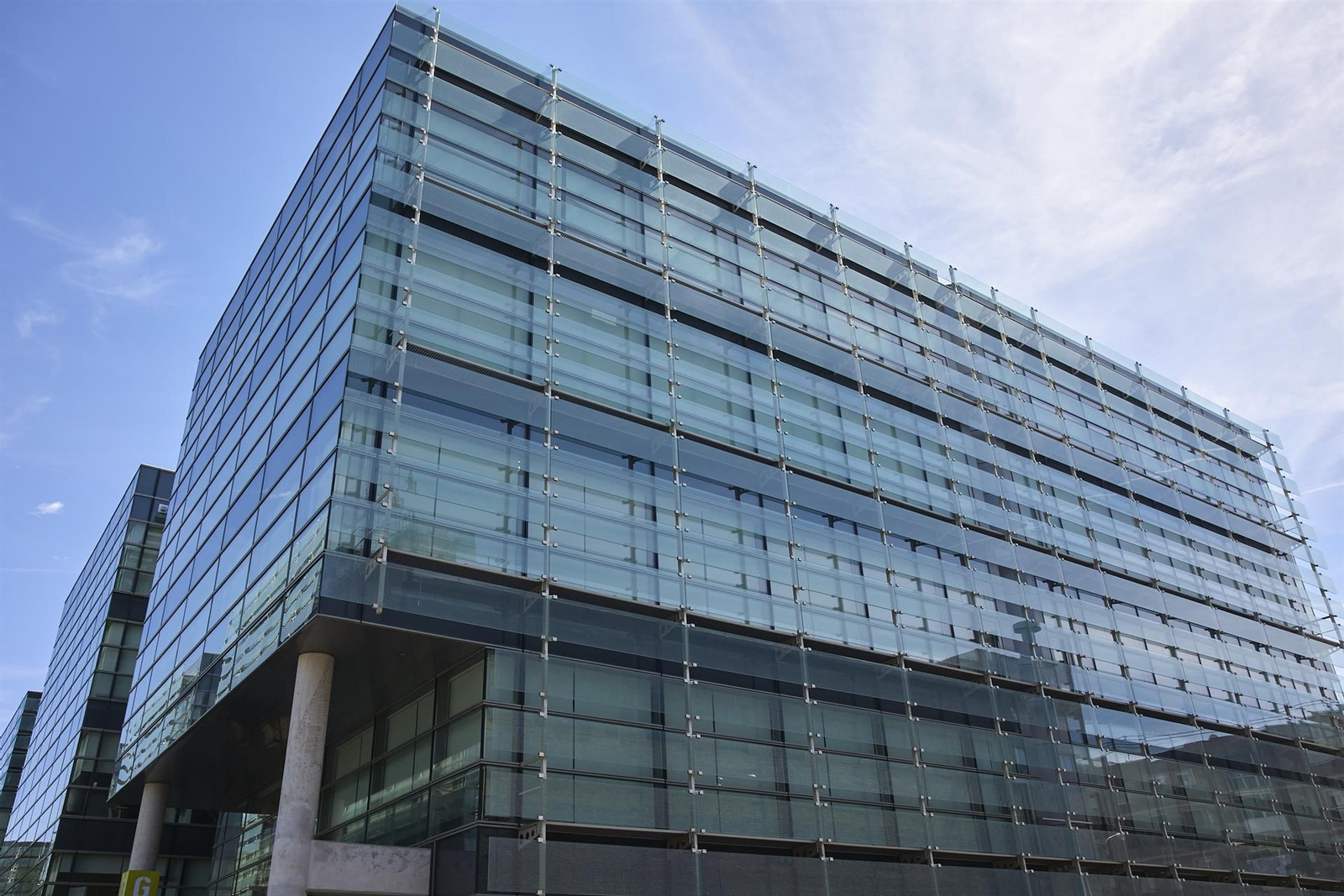 Edificio de la sede de Ezentis en Madrid (España).