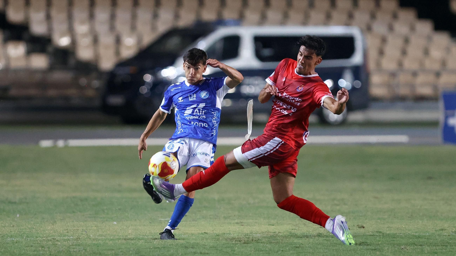 Imágenes del Xerez DFC y la Deportiva Minera en Chapín